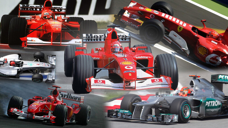 La historia de Michael Schumacher en la F1 a través de sus monoplazas (Parte II)