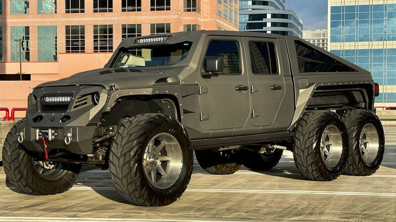 ¿Querés un vehículo para el apocalipsis? Comprate este Hellfire 6x6