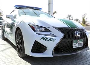 Lexus RC F es la nueva patrulla de la policía de Dubái 