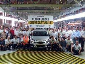 El Chevrolet Agile dice adiós