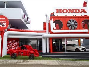 Honda sorprende con escultura humana en el Goodwood Festival of Speed