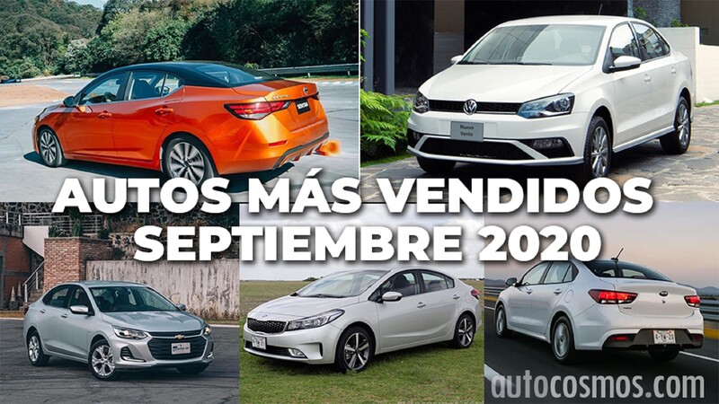 Los 10 autos más vendidos en septiembre 2020