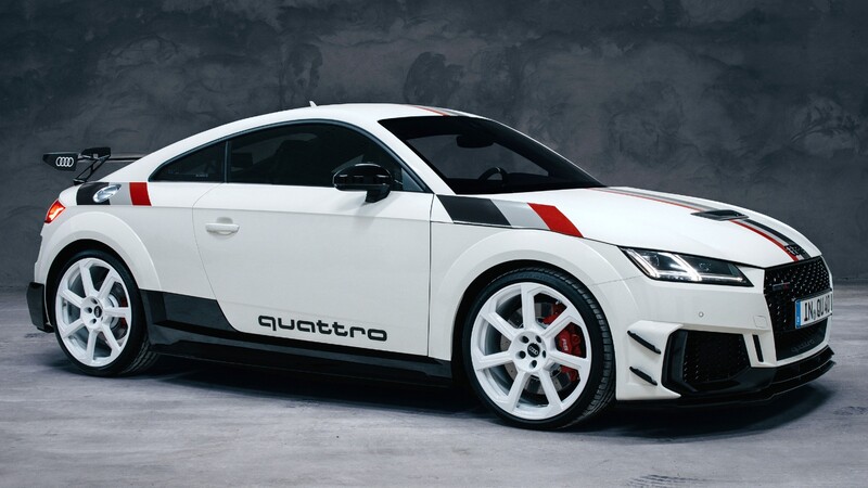 Audi TT RS 40 years of quattro rinde homenaje a la tracción total