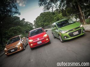 Comparativa: Chevrolet Spark vs Volkswagen up! vs Hyundai Grand i10