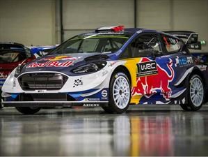 Ford Fiesta WRC 2017 vestido de Red Bull