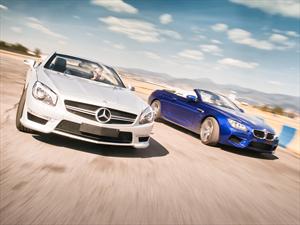 BMW M6 Convertible VS Mercedes-Benz SL 63 AMG V8
