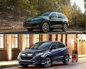 Honda actualiza sus modelos Pilot y HR-V