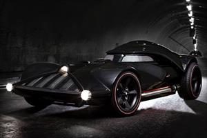 El auto de Darth Vader enloquece a los fanáticos de Star Wars