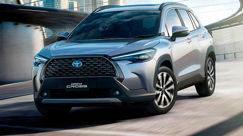 El Toyota Corolla Cross comienza a acercarse a Chile