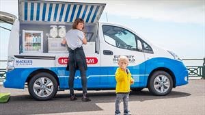 Nissan e-NV200 se vuelve camión de helados del futuro