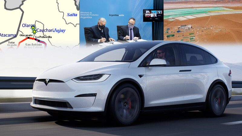 Argentina firma acuerdo para producir baterías de autos eléctricos