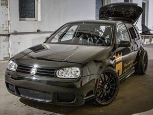 Volkswagen Golf con motor V10 de Lamborghini entrega 1,500 caballos