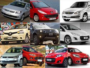 Top 10 los autos más vendidos en enero de 2013