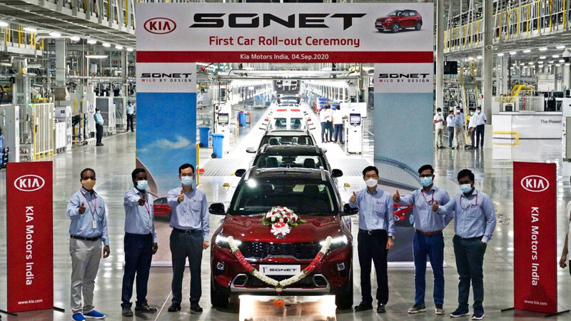 El KIA Sonet ya está en producción y se acerca a Chile