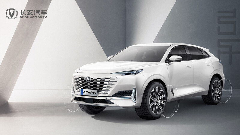 Changan UNI-K se deja ver en imágenes oficiales