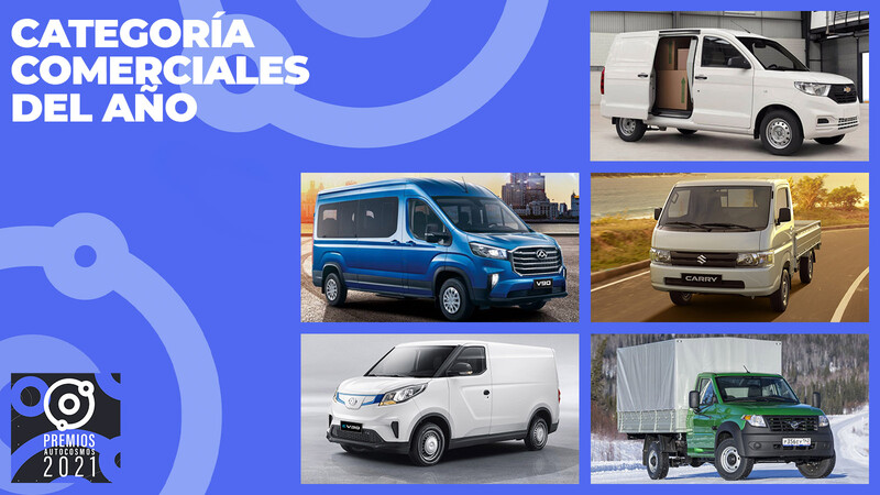 Premios Autocosmos: los candidatos al vehículo comercial de 2021