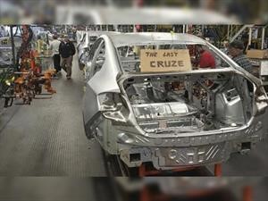 Chevrolet Cruze termina su producción este miércoles en Ohio