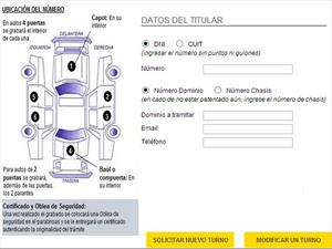 Ya es obligatorio el grabado de puertas, capot y baúl