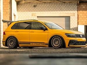 Esta Volkswagen Tiguan parece la prima lejana de la Porsche Cayenne