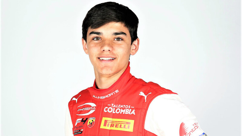 Sebastián Montoya debuta en la F4 italiana
