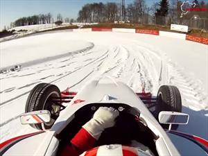 Video: Una vuelta al Nürburgring nevado