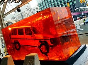 Mercedes-Benz metió a un Clase G original en ámbar