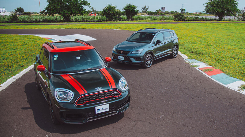 Frente a frente: CUPRA Ateca vs MINI Countryman JCW, el lado deportivo de la familia