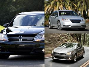 Dodge Dart, Dodge Avenger y Chrysler 200 reciben premio de seguridad Top Safety Pick del IIHS