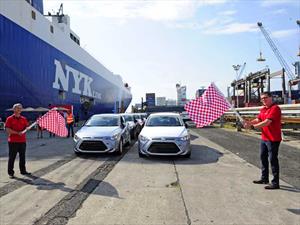 Primer embarque del Toyota Yaris R sale de México