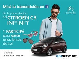 Participá por unos lentes de Sol Citroën C3 Infinit