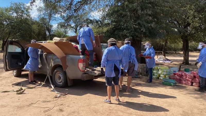 La Chata Solidaria llevó de manera urgente sus Ford Ranger a El Impenetrable chaqueño