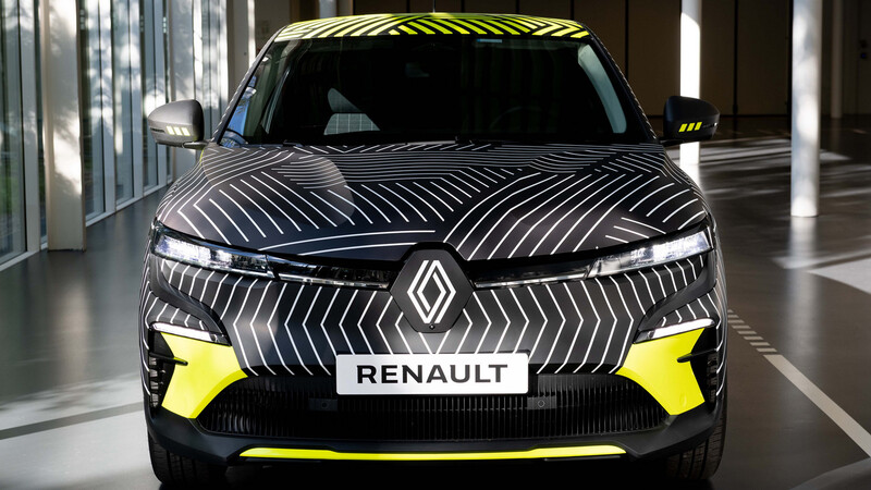 Renault Megane E-Tech EV ya se muestra en fase de pruebas