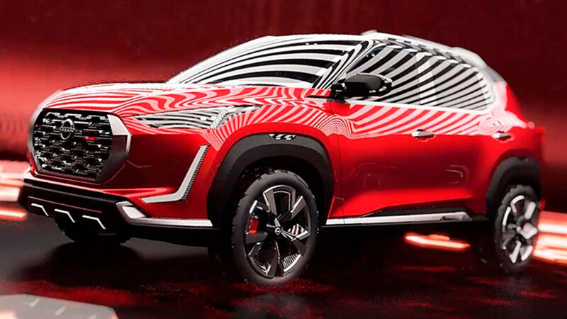 Nissan adelanta el interior del Magnite, su próxima SUV pequeña