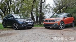 Test comparativo Honda HR-V vs. VW T-Cross: ¿Quién es el jefe?