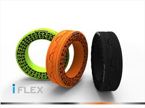 Hankook iFlex, las llantas que no necesitan aire