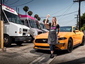 Ford Mustang 2018 inspira el sabor de un helado