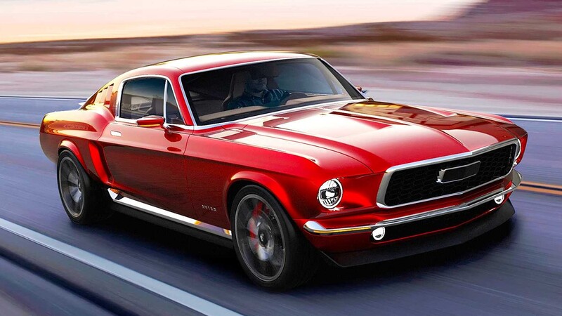 Aviar R67 es la fusión de un Mustang 1967 y un Tesla Model S