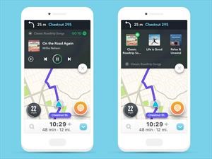Waze ya permite usar Spotify mientras navegas