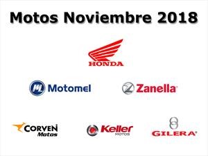 Top 10: Las marcas de motos que más vendieron en noviembre 2018