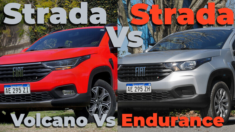 FIAT Strada 2020 1.4L Vs Strada Volcano 1.3L