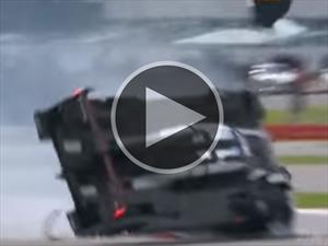 Porsche 919 Hybrid se salva de volcarse