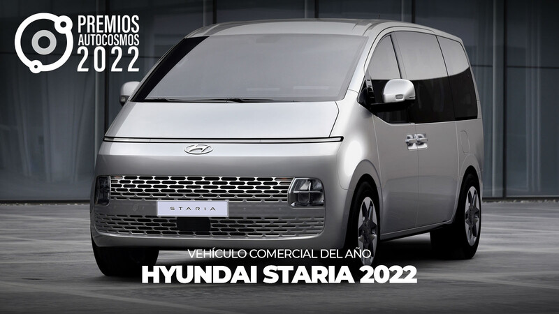 Premios Autocosmos 2022: el Hyundai Staria es el vehículo comercial del año