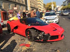 Ferrari LaFerrari es chocado en Hungria