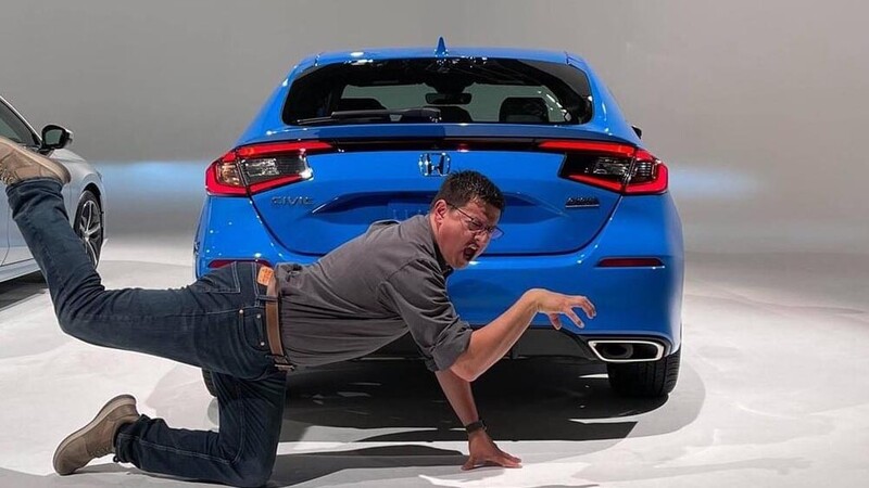 YouTuber filtra por error imágenes exclusivas del nuevo Honda Civic hatchback
