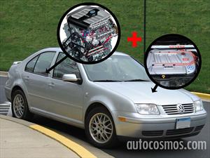 Video: Un Volkswagen Bora de 14 cilindros
