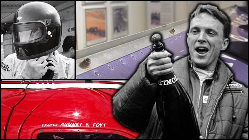 Dan Gurney, el piloto que cambió la forma de festejar arriba de un podio