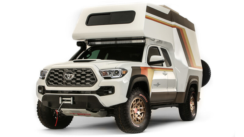 Toyota Tacozilla Tacoma Camper Overlanding, la pick up convertida en una micro casa