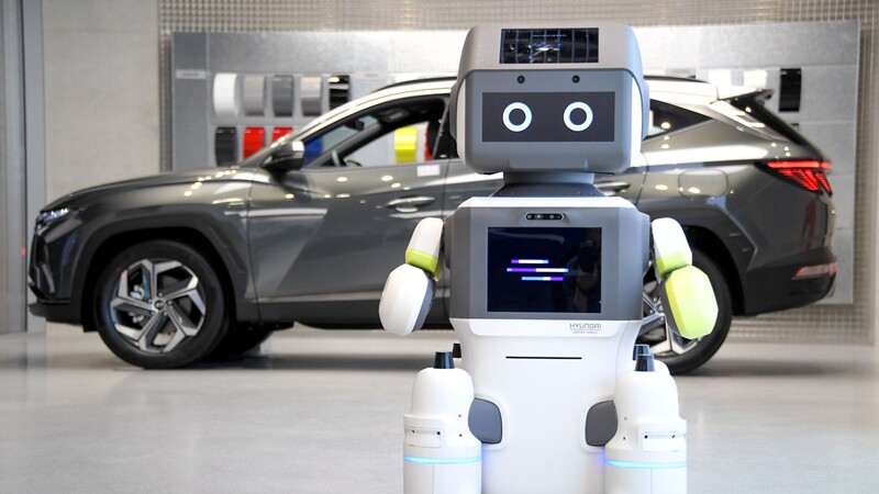 Hyundai Motor Group crea un robot humanoide para atender a los clientes en los showrooms