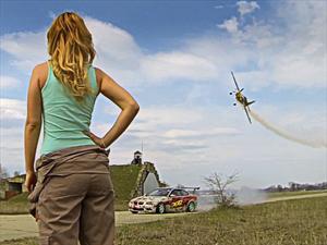 Video: Espectacular batalla Gymkhana de Drift entre un auto y un avión