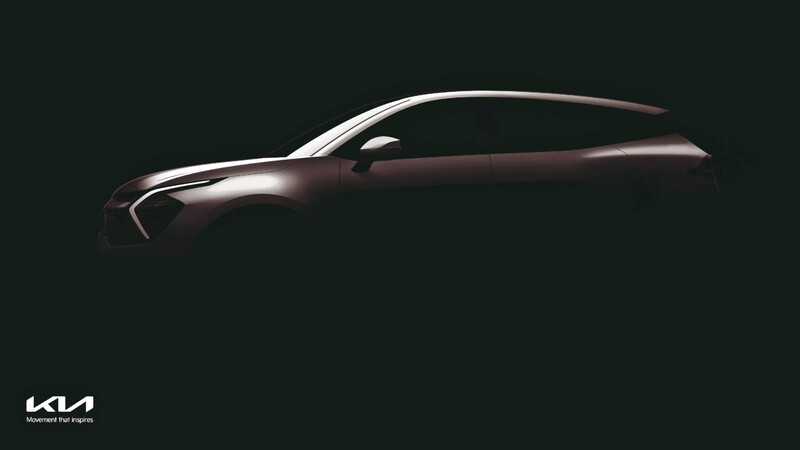 KIA Sportage 2022, se revelan los primeros teasers oficiales